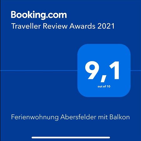 Ferienwohnung Abersfelder Mit Balkon Wildflecken Exteriér fotografie