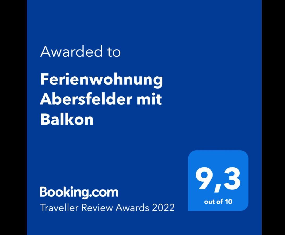 Ferienwohnung Abersfelder Mit Balkon Wildflecken Exteriér fotografie